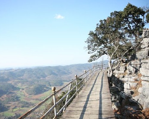 初一游菌子山——苍穹之美